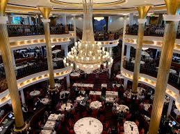 Usu the n the dining room is the room in a house where people have their meals, or a room in a hotel where meals are served … Freedom Of The Seas Main Dining Room Review Menus The Happiest Travels On Earth