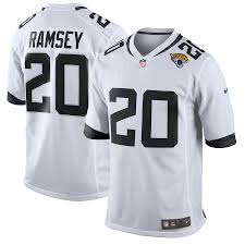 Trevor lawrence is the new jaguars quarterback, and you can be one of the first rocking official jaguars trevor lawrence jerseys by shopping the nfl shop assortment. Jalen Ramsey Jacksonville Jaguars Nike New 2018 Game Jersey White