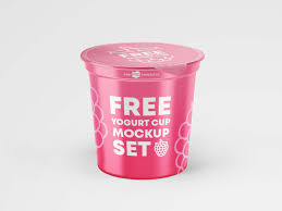 Download Free Yogurt Cup Mockup Free Package Mockups