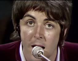 The Beatles performing in hell.