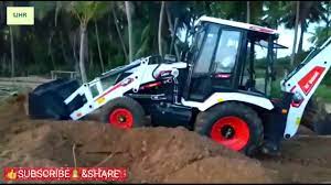 Our tough, versatile and agile equipment has earned us the reputation as #onetoughanimal. Bobcat Backhoe Loader Day Night Working Jcb Hitachi Rider Youtube