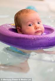 Baby inflatable neck float ring newborn infant bathing circle inflatable swimming ring water inflatable baby swimming neck ring mother and child swimming circle double swimming rings float pvc summer inflatable baby swim float swimming rings children neck ring trainer bathtub pool. A Retreat For A Royal Baby Welcome To The London Spa Dedicated To Pampering Newborns Complete With Hydrotherapy In Giant Sinks With Bizarre Neck Floats Daily Mail Online