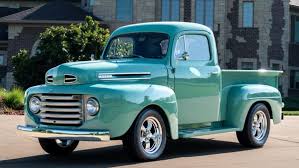 Image result for Chrome Green 1948 Truck