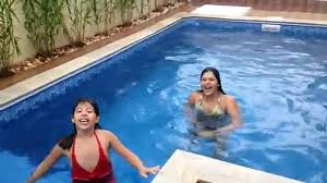 Desafio da piscina and playground. Desafio Da Piscina Com Minha Irma Video Dailymotion