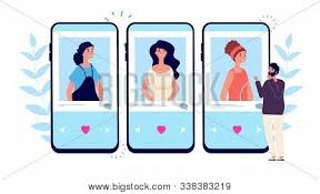 Look at them as an opportunity to get to know different types of men and practice your flirting game. Online Dating Single Vector Photo Free Trial Bigstock