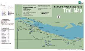 Starved Rock Hiking Map 2