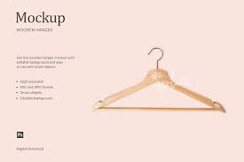 Download Wooden Hanger Mockup By Ariodsgn Thehungryjpeg Com