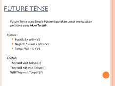 Jangan lewatkan pembahasan berikut mengenai pengertian, rumus, dan contoh kalimat past future tense! Herlindafeni Herlindafeni Profil Pinterest