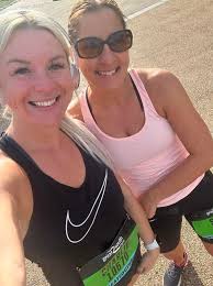 These aren't just any teachers these are London Marathon running teachers!  On Sunday both Mrs Johnson and Mrs Mcguire will be running the London  Marathon, they have both been training super hard