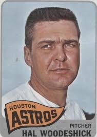 1965 Topps #179 Hal Woodeshick Astros 5.5