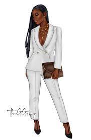 Afro American Girl Clipart Fashion Clipart Fashion Girl Clipart 100 Png Files Fashion Clipart Fashion Design Clothes Fashion Design Drawings