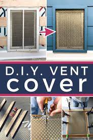 Stellar air decorative air vent and air intake covers are made to replace the unattractive exhaust fan covers in your living space. Diy Vent Cover It S Pretty And Easy Kaleidoscope Living