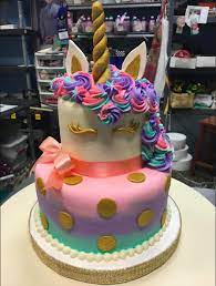 Rainbow Unicorn Birthday Cake Adrienne Co Bakery Unicorn Birthday Cake Sweet 16 Cakes Cupcake Cakes