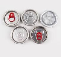 52mm 202 Type Aluminum Foil Easy-peel End Paper Can Lid, Food Container  Lid, Customizable logo