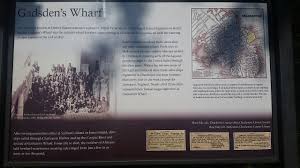 Portail de la caroline du sud. Archivo Us National Park Service Marker At Liberty Square Charleston For The Gadsden Wharf Jpg Wikipedia La Enciclopedia Libre