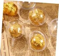 EXCEART Transparent Plastic Chocolate Bouquet Cup 25Pcs Clear Chocolate Box  Holders Plastic Round Candy Wrappers Candy Packaging Cases Flower Support  ...