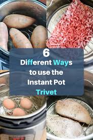How To Use The Instant Pot Trivet In 2020 Food And Drink My Favorite Food Instant Pot