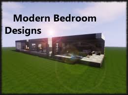 Cool modern bedroom ideas minecraft. 3 Modern Bedroom Designs Minecraft Map
