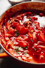 In a pot place the oil and cook the onion till translucent. Borscht Recipe Iconic Soup Made Easy Vikalinka