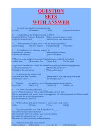 Answers