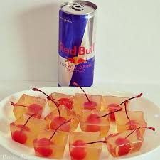 Red Bull Vodka Jello Shots 1 Cup Vodka 1 Cup Red Tipsy Bartender Jello Shots Vodka Red Bull Drinks Vodka Redbull