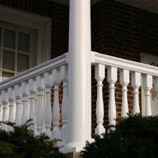 Installing a vinyl fence on a slope requires the use of the step method: 5000 Series Vinyl Railing Superior Plastic Products
