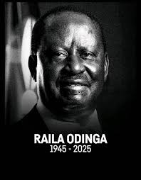 On behalf of the people of Dagoretti South and the entire ODM family, we  mourn the passing of our beloved Party Leader a true patriot, a father to  the nation, and the