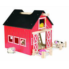 Fattoria Degli Animali In Legno Giocattoli Bambino Giocattoli Legno
