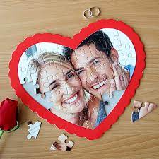 Turn your favorite memories into a fun and exciting jigsaw puzzle. Toys Games Personalised Heart Shaped Wooden Jigsaw Puzzle Add A Photo Message Lovely Gift Jigsaws Puzzles