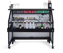 Best Value Ideal For Events Outdoor Areas Banquet Halls Stores Quickly Customize With Graphics Led S Buy Our Standa Portable Bar Bar Portable Bar Table