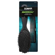 2 offers from $14.99 #44. Conair For Men Black Cushion Hairbrush Combo Set Target