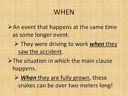 Check spelling or type a new query. Adverb Clauses Of Time When Whenever As Soon As Before After Powerpoint Slides