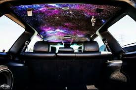 Galaxy Art Car Roof Interior Car Cleaning Hacks Galaxy Car Cleaning Car Interior
