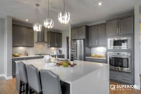 Square bar pulls instead of tubular. 2017 Kitchen Trends Superior Cabinets