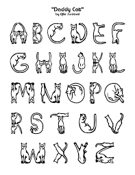 Daddy Cat Font By Allie Surdovel On Behance Lettering Alphabet Lettering Hand Lettering Fonts