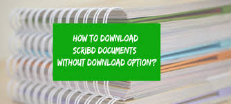 After you sign in to your account, all the nook books you purchased in the past are displayed in the app library. How To Download Scribd Documents Without Download Option