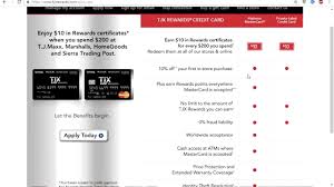 Check spelling or type a new query. Tjx Rewards Credit Card 2017 Youtube