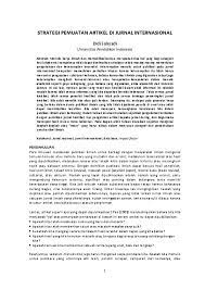 Pemahaman jurnal koreksi dan jurnal penyesuaian. Pdf Strategi Pemuatan Artikel Di Jurnal Internasional Didi Sukyadi Academia Edu