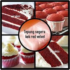 Resepi kek red velvet cupcakes ayak tepung, baking powder, garam dan. Tepung Segera Kek Red Velvet Shopee Malaysia