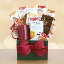 Comforting Tazo Tea Gift Basket Gift Baskets Etc Tea Gifts Tea Gift Baskets Tea Gift Box