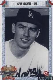 Gene Michael 2005 Carolina League 50th Year All-Time Anniversary Card