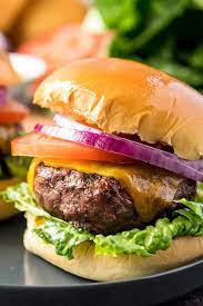 Juicy Grilled Hamburgers Recipe Yellowblissroad Com
