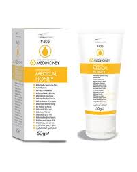 Salve mot tørr hud fra det norske merket lykkelig som lite er skånsom mot sensitiv hud. Antibakteriell Medisinsk Honning 50g Apotera No