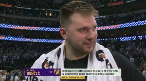 Luka hugs Mark Cuban and his Dad after scoring 45 points (16/28 FG) in his  first game against the Mavs in Dallas. Luka: "I love these fans. I love  this city." ==========