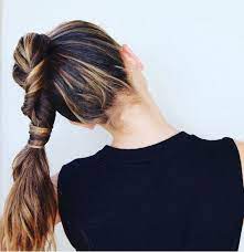 20 Yoga Hairstyles For Beautiful And Peaceful Practice Yoga Hairstyle Hair Styles Long Hair With Bangs