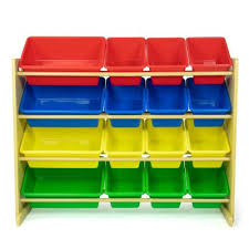 Help your kids keep their rooms neat and tidy with this vibrant primary colors 12 bin organizer by whitmor. Multi Colored Kids Storage Playroom The Home Depot