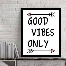 Black And White Painting Easy For Kids Good Vibes Only Canvas Paintings Black White Quotes Nursery Wall Art Poster Print Pictures For Kids Room Home Decor Diy Canvas Wall Art Canvas Painting Quotes Diy Canvas Art Quotes
