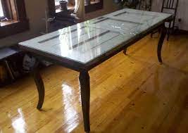 When buying a dining room table and/or planning to create a dining area, it's really important to ensure that you the get the right sized table for the space.in order to do this, it helps to know the proper dining room and table dimensions as in how much space surrounding the table you should have for optimal space so that people have sufficient space for sitting as well as walking around. Making A Dining Table Out Of A Door Door Dining Table Dining Table Dining Room Table
