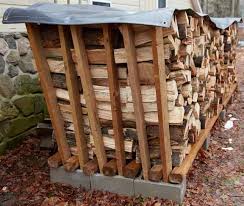 Also, put some corner posts so that the woodpile won't topple over. Firewood Storage Covers Heavy Duty Tarps