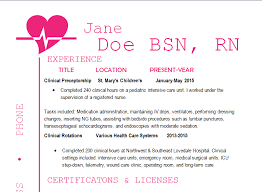 Resume Tips For New Nurse Graduates Without Job Experience